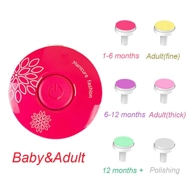 GentleTouch Electric Baby Nail Trimmer