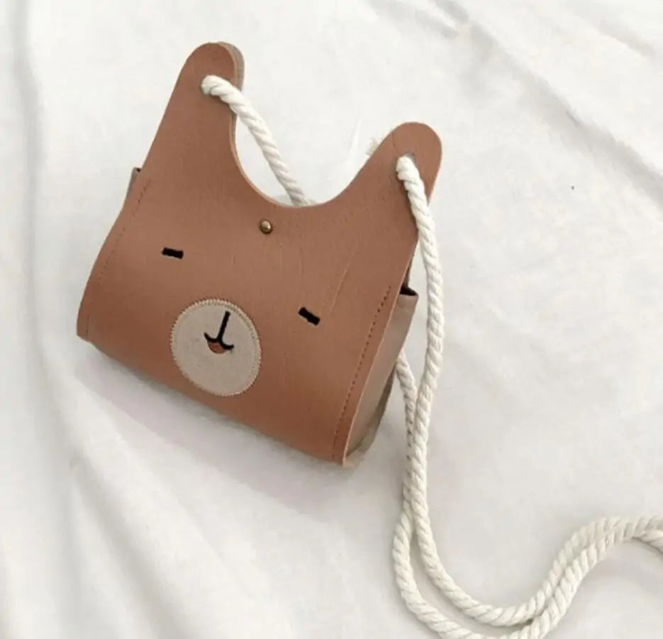 animal crossbody bags for travel Pet Bag Kit Cat Dog Carrier Shoulder Bag (Teddy Bear Shape Bag, Small) this carrier features a well EnkeliBB Toddler Animal Crossbody Bag