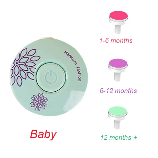 GentleTouch Electric Baby Nail Trimmer